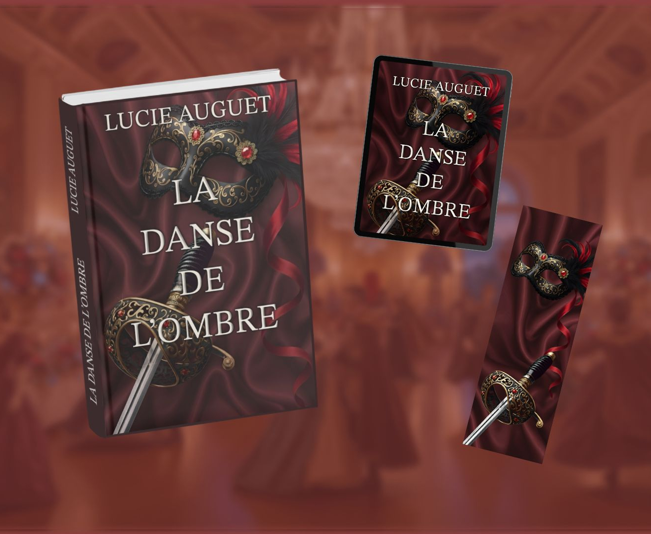 Lot broch&eacute; + marque-page — La Danse de l'Ombre